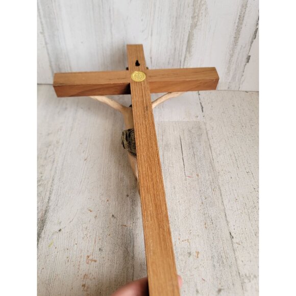 INRI cross Jesus crucifix hanging home decor wall religious - Picture 8 of 10